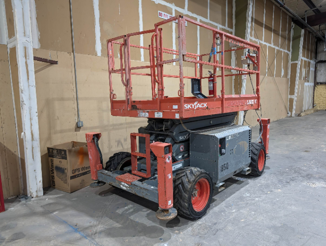 Used 2018 Skyjack SJ6832 RT Scissor Lifters Texas US | Stack Equipment #1080491