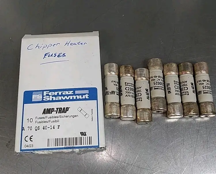 Used Ferraz Shawmut C230025 Fuses | Palmetto Automation #1156029