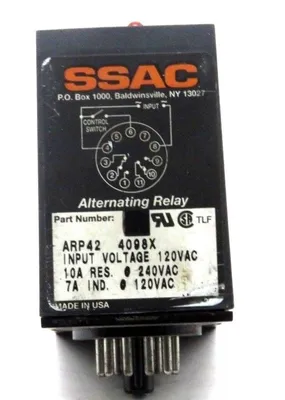 USED SSAC ARP42 ALTERNATING RELAY 120VAC