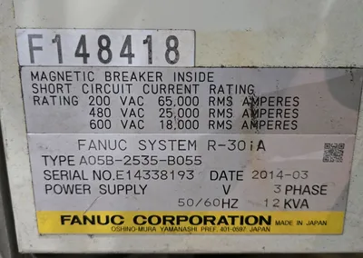 Used 2014 FANUC R-2000iB/210F + R-30iA Robots Michigan US | iGAM Industrial Marketplace #1291685