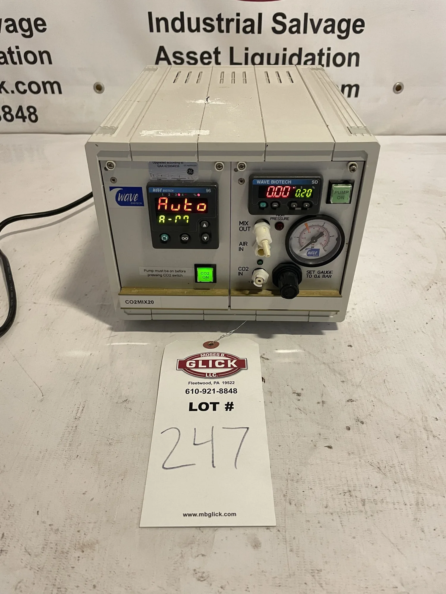 Wave Biotech CO2MIX20 CO2/Air Mixer Controller