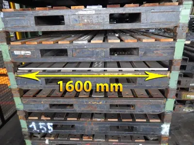USED STEEL PALLETS 3200 X 1600 X 200 MM