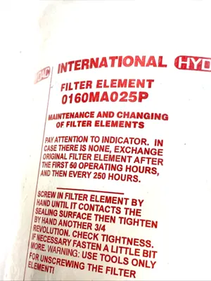 NEW HYDAC SPIN-ON FILTER ELEMENT