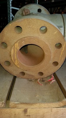 Fisher 4" 600 FLG WCB Stainless 667 E Control Valve