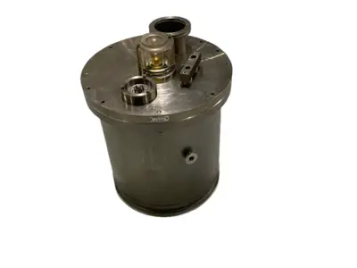 USED LEYBOLD STAINLESS STEEL TURBOVAC VACUUM PUMP