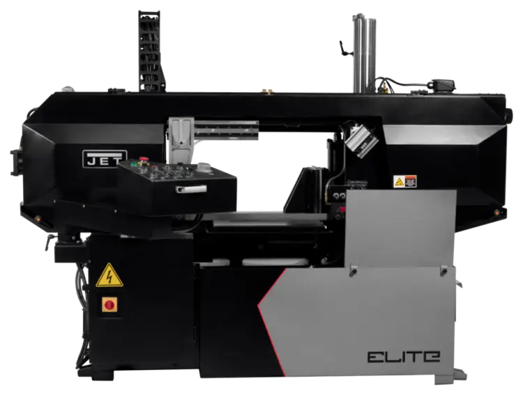 New | in-Stock JET ELITE ECB-1422V Horizontal Dual Column Band Saws Illinois US | Olympus Machinery Group #1351100