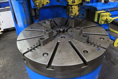 Used Bullard 42" Spiral Drive, Turret, Side Head, 4-Jaw Vertical Boring Mills (incld VTL) New Jersey US | Machinery Values #1441639