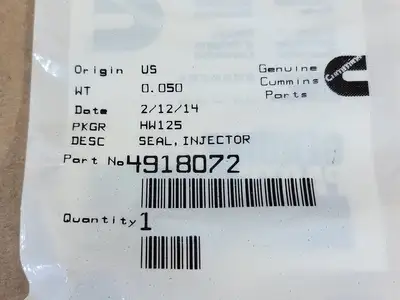 NEW CUMMINS 4918072