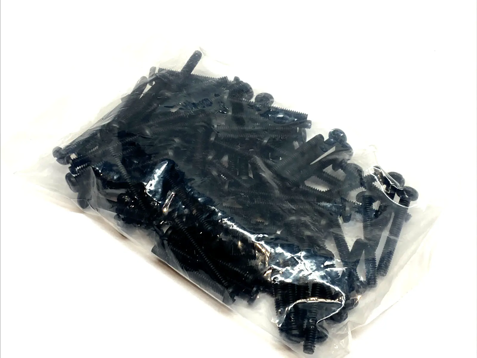 Nylon 1/4"-20 x 2" | Slotted Pan Head Machine Screws PKG OF 100 - New