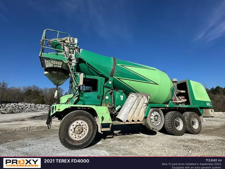 Used 2021 TEREX FD4000 Cement Mixers Georgia US | Proxy Equipment #1381963