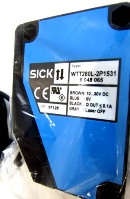NEW SICK WTT280L-2P1531 PROXIMITY SENSOR WTT280L2P1531