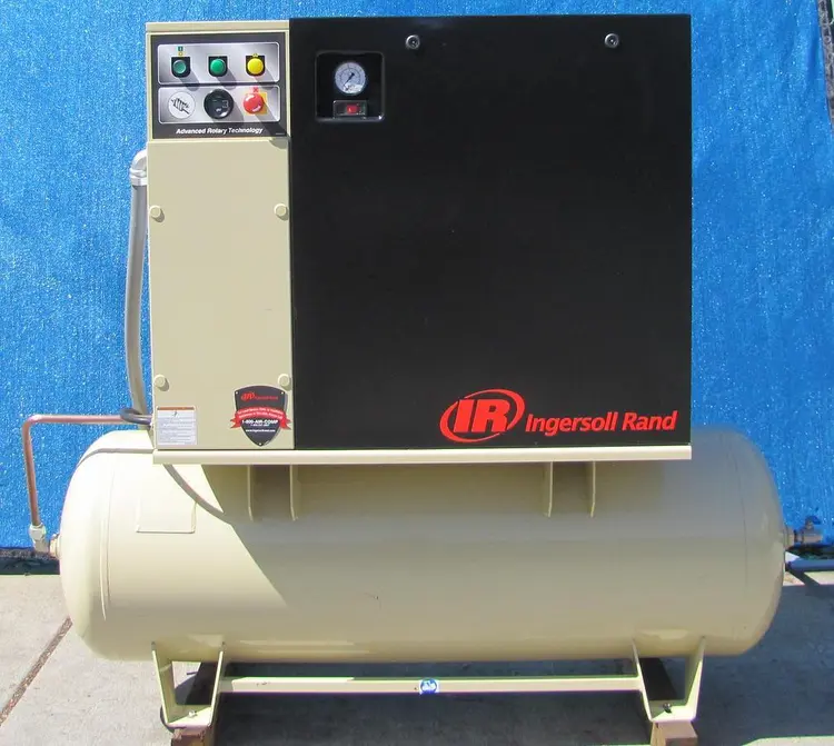 Used 2014 INGERSOLL RAND UP6-5TAS-150 Rotary Screw & Sliding Vane Air Compressors California US | Bay Line Tool #1018384