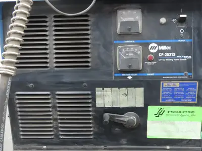 Miller CP-252TS Mig Welder 250 amp 100% Duty CV-DC 70 Wire Feeder 3PH