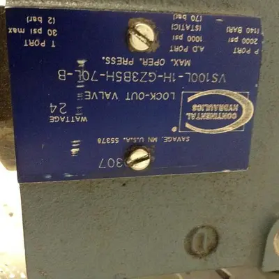 USED CONTINENTAL HYDRAULICS VS100L-1H-GZ3B5H-70L-B