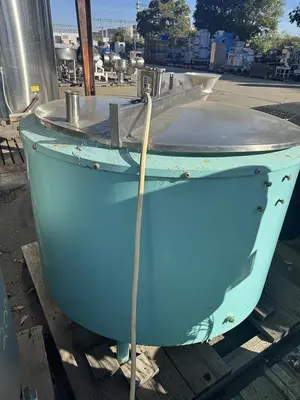 Tank, 250 Gallon, S/st, Jkt, Pasteurizer, Convex Bottom #C742055