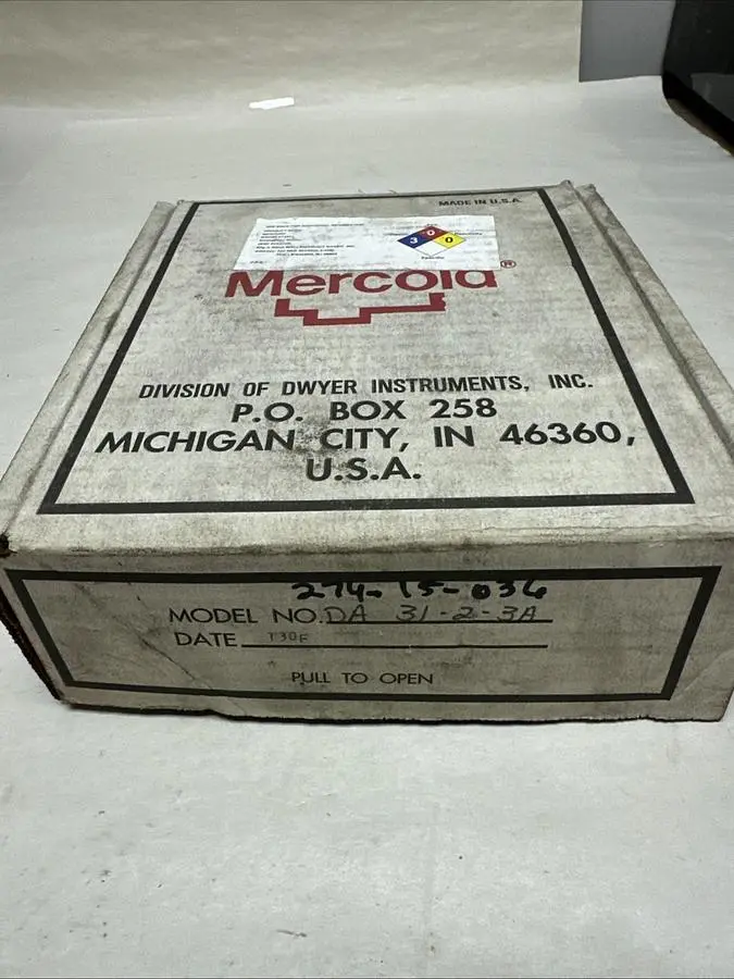 New | in-Stock DWYER DA-31-2-3A Miscellaneous Equipment (Electrical & Power) | Surplus Asset Holdings #1197982