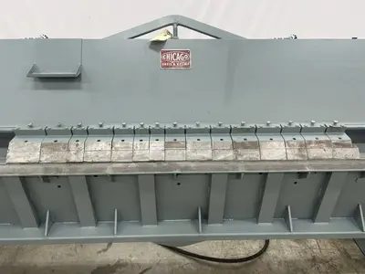 Used CHICAGO BPO-812-6 Box & Pan Brakes including Finger Georgia US | The Equipment Hub #921658