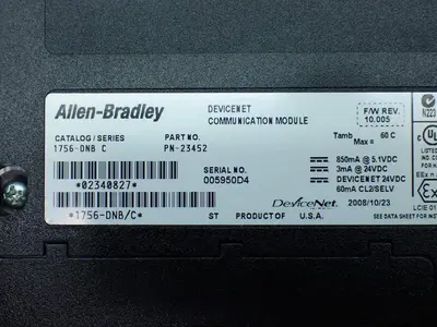 USED ALLENBRADLEY 1756A10