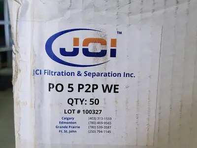 NEW JCI FILTRATION AND SEPARATION INC PO 5 P2P WE