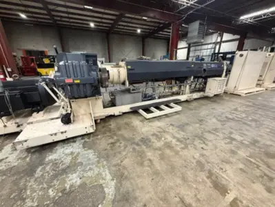 1994 6" Davis Standard Single Screw Extruder, 60IN60TPIH, 400hp, 34:1 L/D Screw and Barrel Extruder | INJECTION DEPOT GROUP (21)