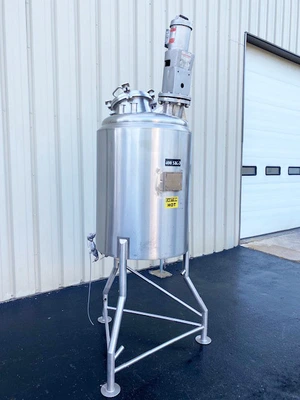 Cherry-Burrell 130 Gallon Jacketed Processor Tank