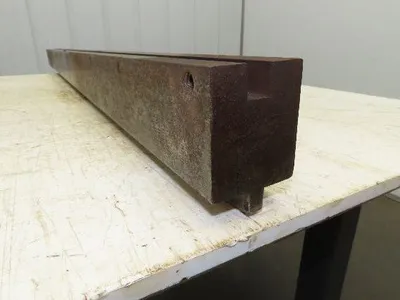 Press Brake Die Extension 60-1/2" Long 3" Rise 2-1/2" Wide 1/2" Tang