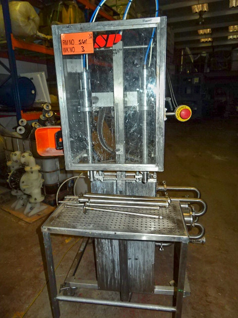 5 L S/S SP Twin Head Pneumatic Filler Type SPD 5000