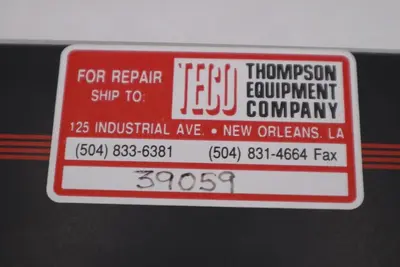 NEW TECO-WESTINGHOUSE F8000B001 MICROPROCESSOR TESTER STOCK G756A