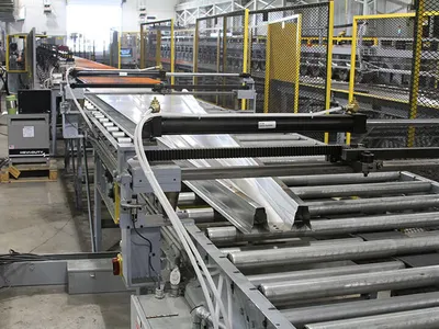 Grain Bin Roof Roll Forming Machine in Kansas, USA