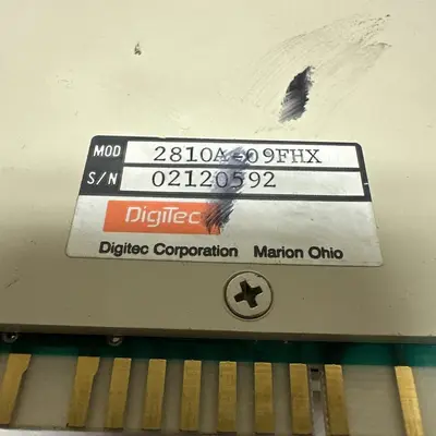 Used DIGITEC 2810A-09FHX Meters - Misc | Surplus Asset Holdings #1207001