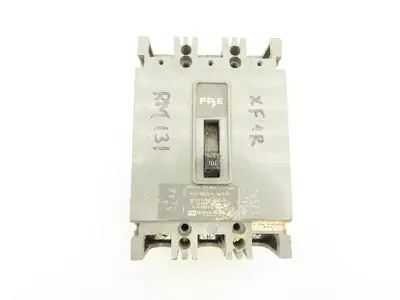 FPE Federal Pacific Type HFB Circuit Breaker 3-Pole 100A 600V Gray