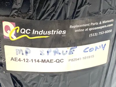 New | in-Stock QC Industries Conveyor Belt 12" W P82541-101915 Belt Conveyors Michigan US | Maverick Industrial Sales #1401760
