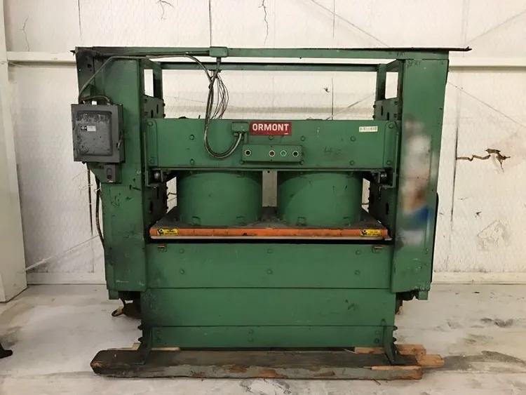 Used Ormont Type DW Die Cutting Presses Quebec CA | Machineco #1256268