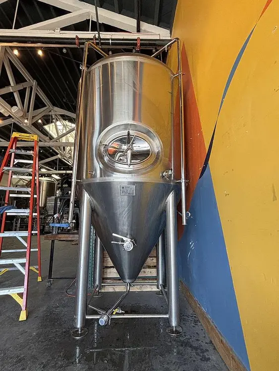 Used 2013 PROSPERO SK ZKI 15 BBL Stainless Steel Tanks | Ager Tank & Equipment Co. #1060146