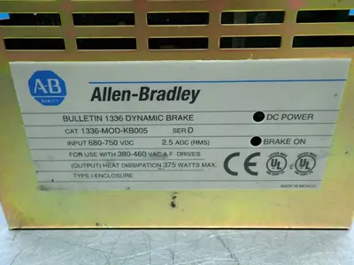 Used ALLEN BRADLEY 1336MODKB005 CNC & N/C Controls Ohio US | HGR 24 #727162