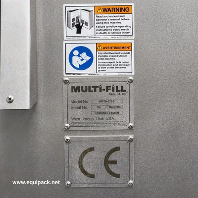 2016 MULTI-FILL AUTOMATIC POCKET FILLER  MODEL MPFSH-075-01    # 3728