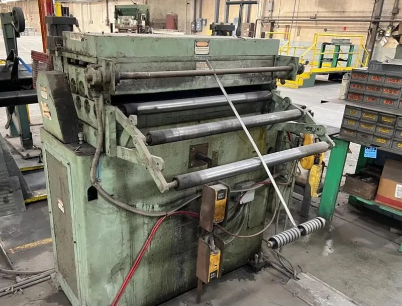 36" X .069" LITTELL MOTORIZED COIL STRAIGHTENER 8" X .179" : YOBRO #25421
