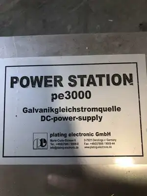 Plating Electronic PowerStation PE3000-4 DC Power Supply 6V 400A out/480V in 3PH