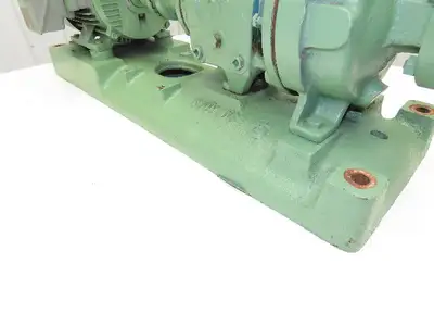 Goulds 3196 Stainless Centrifugal Pump 1"x 1-1/2" Flanged 4.5" Impeller 5Hp