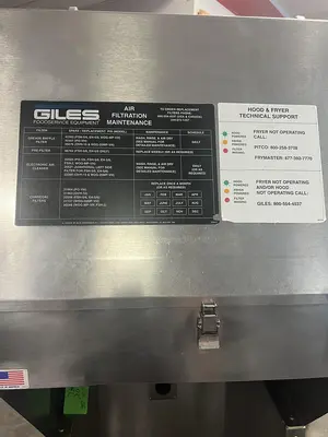 Used GILES FSH-2-PH Filtration Equipment Florida US | BAM Discount Restaurant Equipment #1278514
