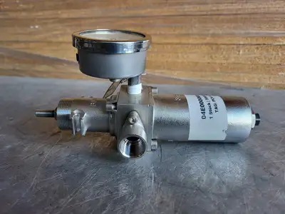 500 kPA Pressure Gauge Assembly, 316L Stainless Steel