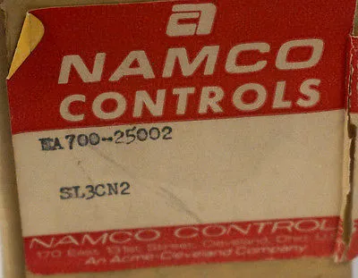 NEW NAMCO CONTROLS EA700-25002 SNAP-LOCK LIMIT SWITCH EA70025002