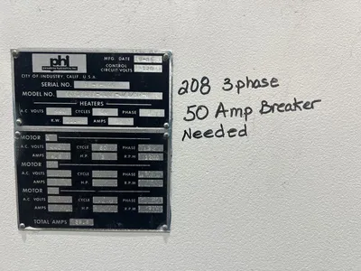 USED 1985 PHI PHI 50R1818S-2LCS-J/1/S7-R PRESS
