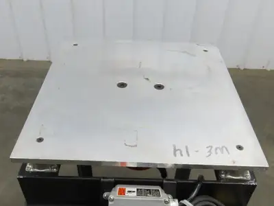 SCR-200 Flat Deck Paper Jogger Shaker Table 18x18" 0-4000 RPM 115V 2500 VPM