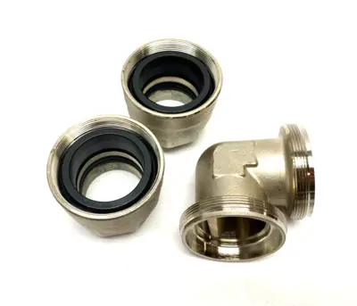 USED CHAMPION INFINITY QUICK-LOCK ALUMINUM UNION ELBOW FITTING 40MM