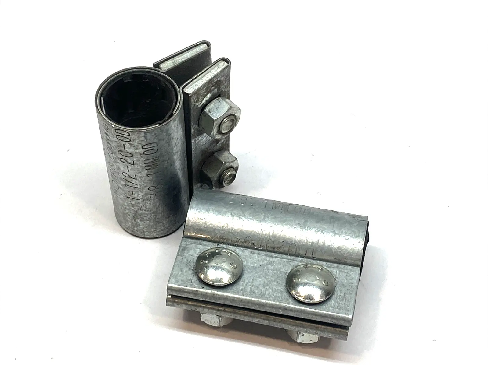 USED MAVERICK INDUSTRIAL SALES COMPRESSION COUPLING 2‑BOLT LOT OF 2