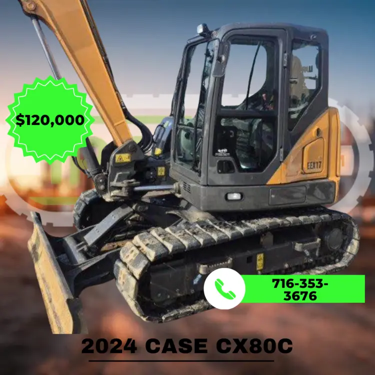 Used CASE CX80C Excavators Pennsylvania US | Iron Listing #718271