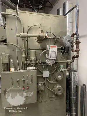40"W x 63"H x 52"L V-39 STD Walk-In Oven, 500°F, Gas