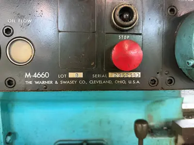 Used WARNER & SWASEY M4660 / 5 Turret Lathes (Ram & Saddle) Ohio US | HGR 24 #1505794