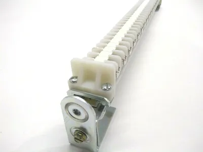 1492-F3 | Allen Bradley  On Rail QYT of 43 Blocks Right Angle Bracket - Used